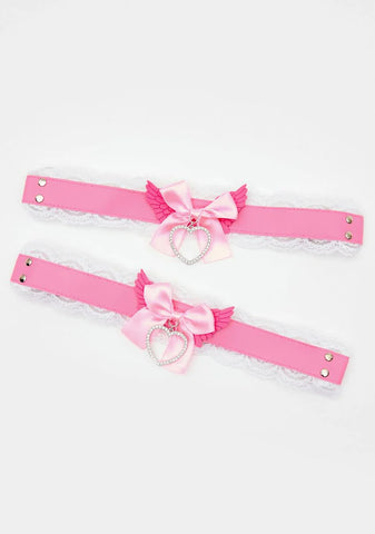 Heart Time Leg Garter