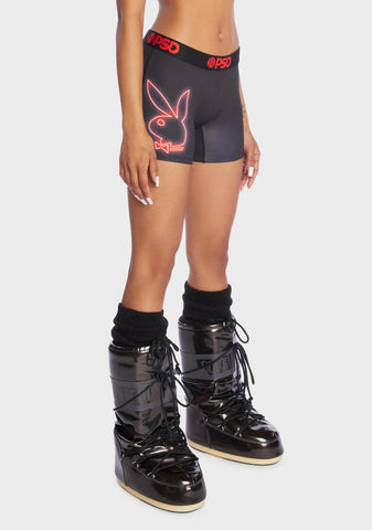 RHD Neon Playboy Boy Short Long