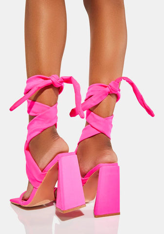 Super Dramatic Wrap Heels