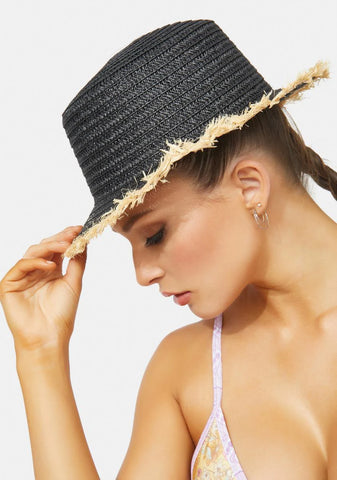 Onyx Told You So Straw Hat