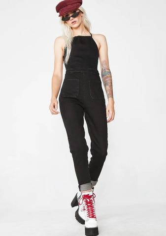 Honor Roll Denim Jumpsuit