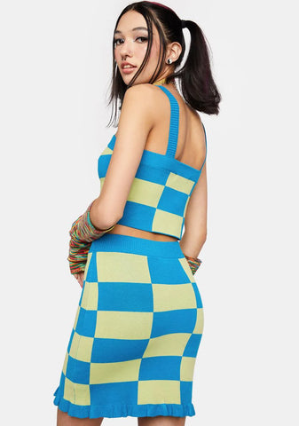 Surprised To See Me Skirt Set