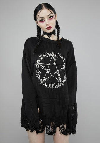 Coven Cozy Oversized Sweater