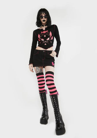 Faerie Feline Long Sleeve Top