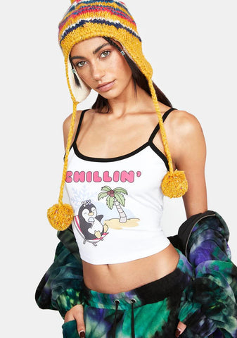 Chillin’ In Paradise Graphic Cami Top