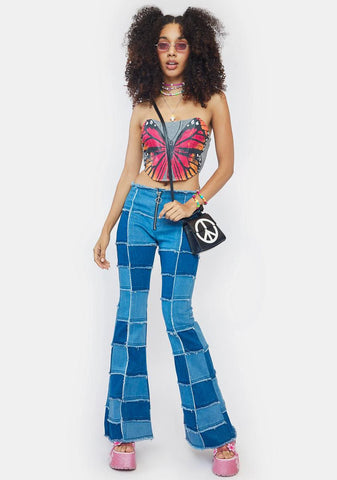 Ash Wings To Carry You Corset Top