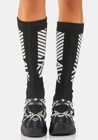 Watermelon Sock Sneakers