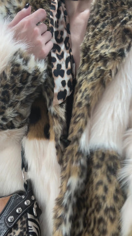 Decadent Glamour Patchwork Coat