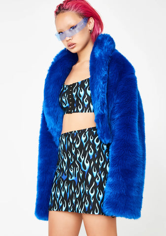 Blue Flame Skort
