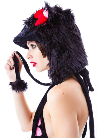 Lil Bub Cat Hood - Leopard