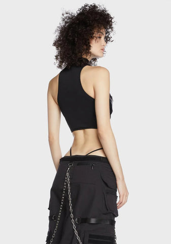 Piercing Crop Top
