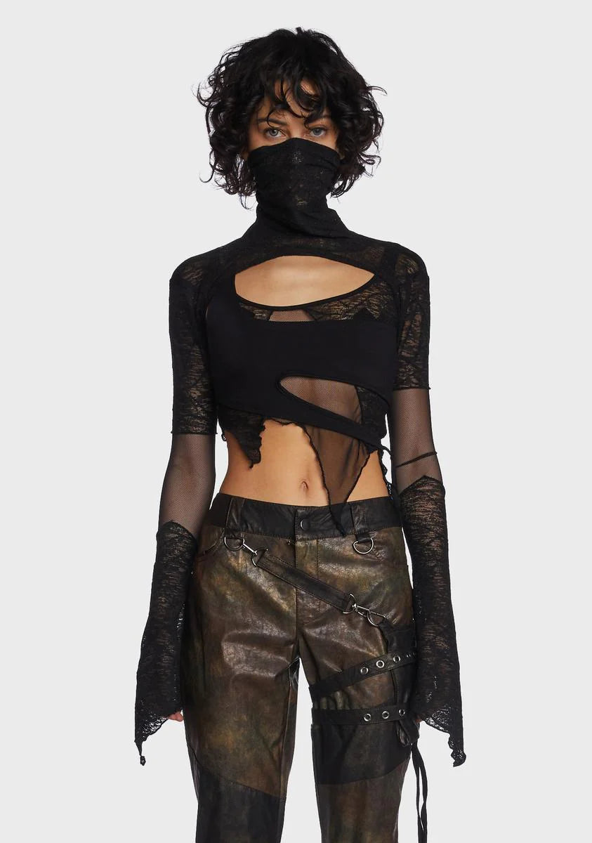 Echo Mask Shrug And Tank Set