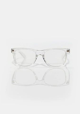 Clear Heart Effect Diffraction Glasses