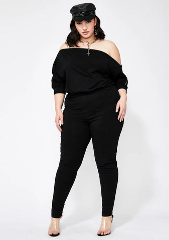 Came To Werk Zip Jumpsuit