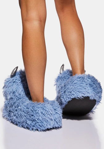 Abominally Cute Yeti Slippers