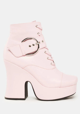 Pandemic Chunky Platform Ankle Boots