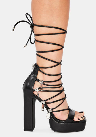 In Your Zip Code Platform Heels