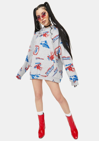 Sport Logo Graphic Hoodie