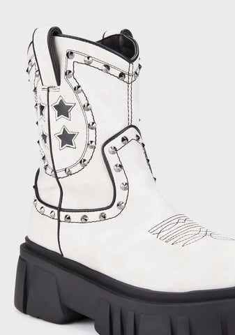 Town Ain't Big Enough Cowboy Boots