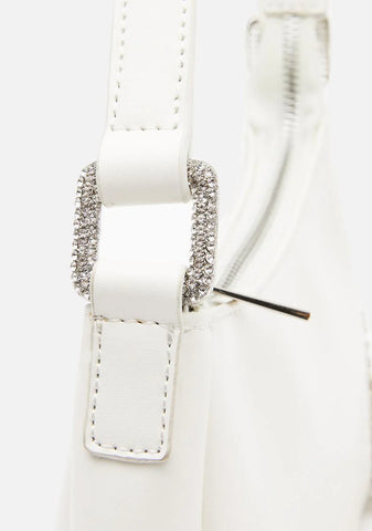 Icy Married To The Money Baguette Bag