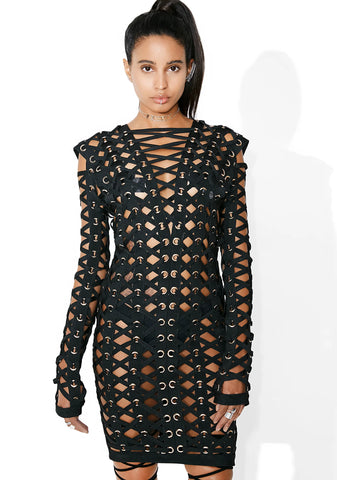 Valkyrie Caged Bodycon Dress