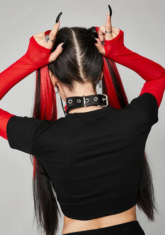 Down To Sin Layered Graphic Tee