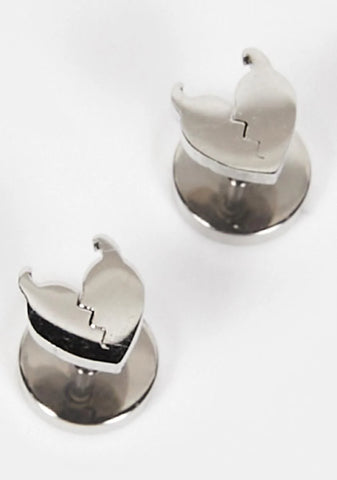 Devilish Broken Heart Fake Gauges