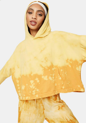 Riding High Tie Dye Knit Hoodie