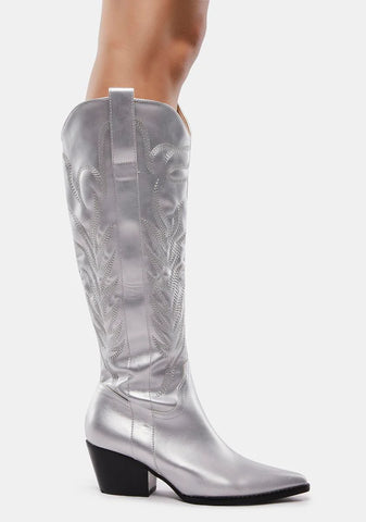 Need Some Space Knee-High Boots