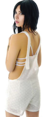 Creme De La Crochet Romper