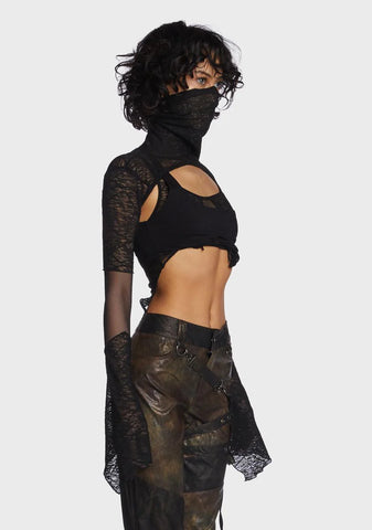 Echo Mask Shrug And Tank Set