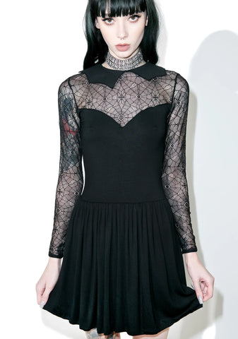 Salvation Lace Skater Dress