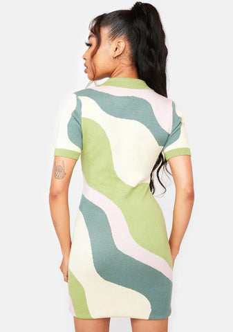 Born To Be Alive Mini Dress