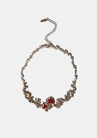 Vegetation Station Choker Necklace