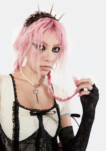 On High Alert Sword Necklace