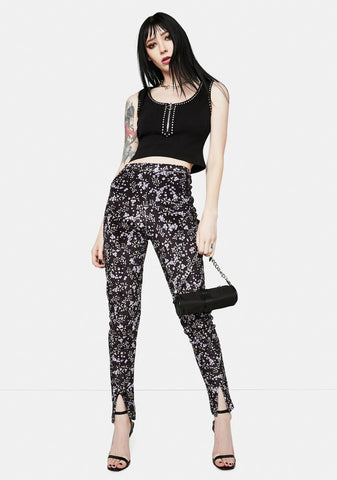 Brianna Floral Skinny Pants