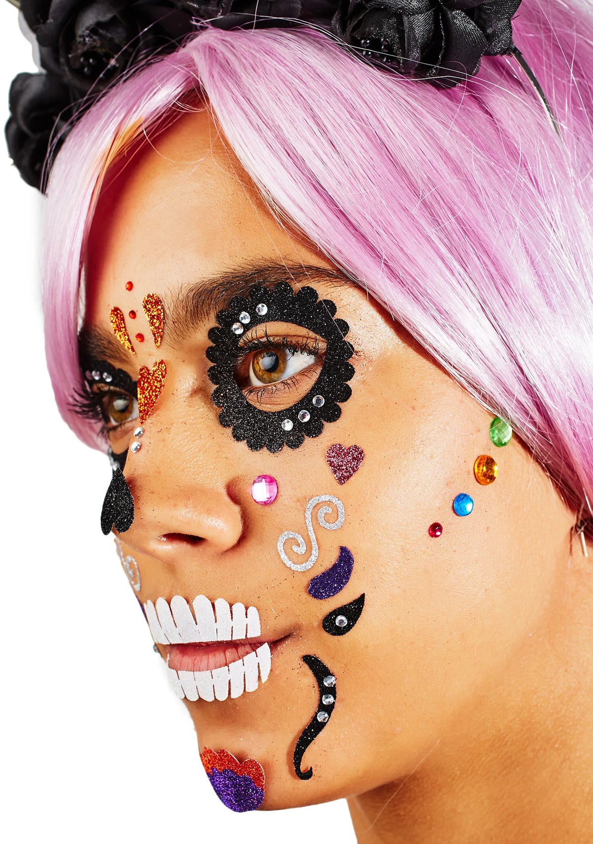 Day Of The Dead Face Jewels