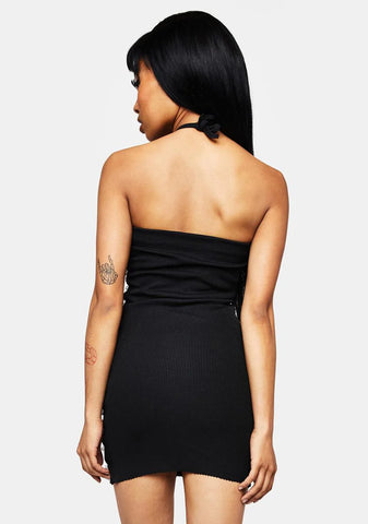 Black Eve Mini Dress