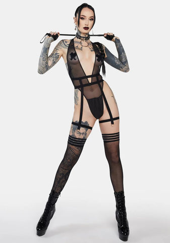 Weak For You Sheer Bodysuit