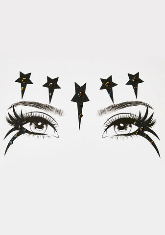 Dark Star Face And Body Jewels