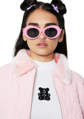 Bubblegum Nevermind Sunglasses