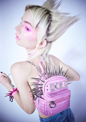 Pink Hellraiser Doll Mini Bag