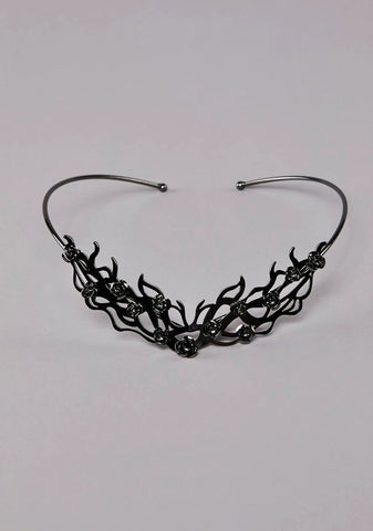 Wilted Roses Headpiece