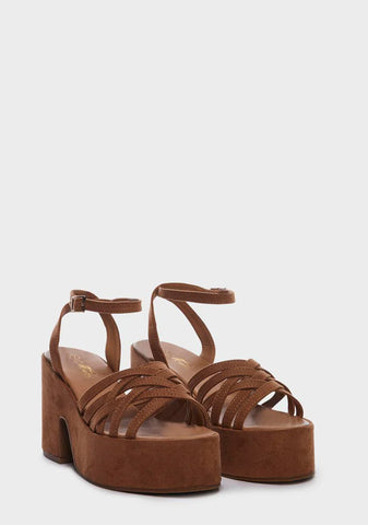 Desert Most Wanted Platform Heels