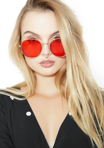 City Gal Round Sunglasses
