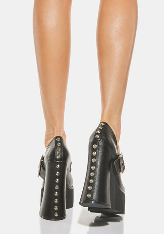 Raise The Bar Platform Heels