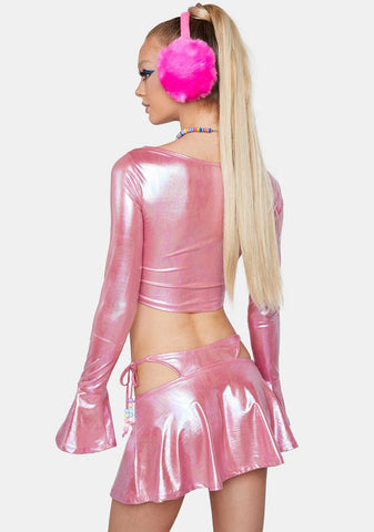 Sleep's For The Weak Mini Skirt