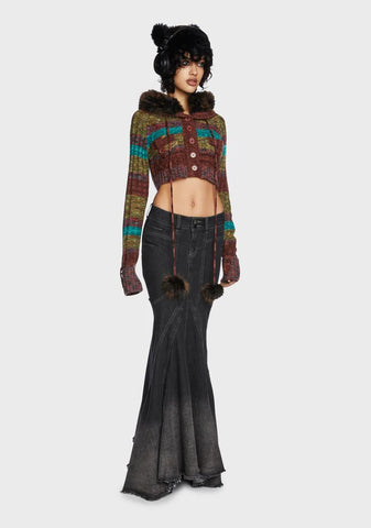 A Creature's Comforts Hooded Cardigan