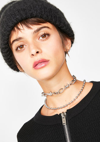 Ain't Perfect Barbed Wire Choker