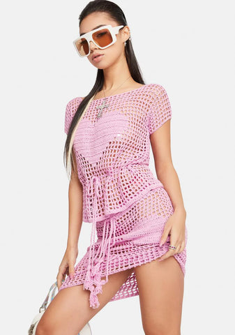 Blush Fleeting Love Crochet Set